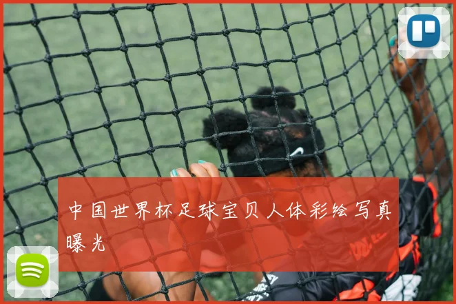 中国世界杯足球宝贝人体彩绘写真曝光