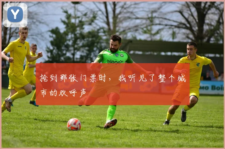 抢到那张门票时,我听见了整个城市的欢呼声