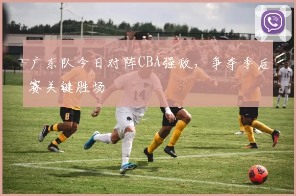 广东队今日对阵CBA强敌，争夺季后赛关键胜场