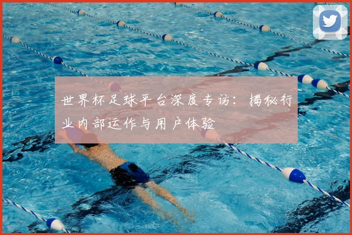 世界杯足球平台深度专访:揭秘行业内部运作与用户体验